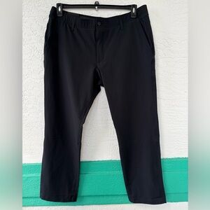 Under Armour Water Resistant Lightweight Mens UA Drive Black Pants 42/32 NWT